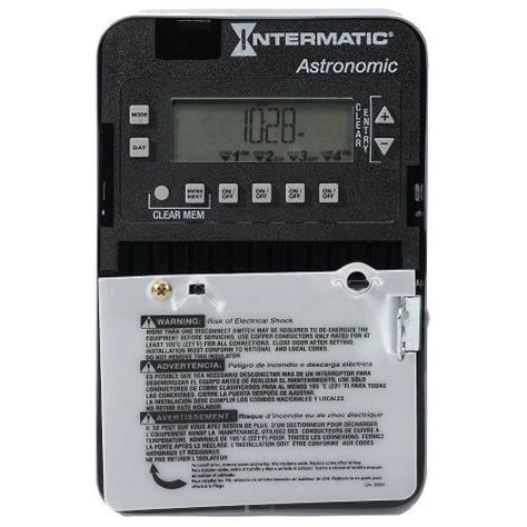 intermatic   circuit  day astronomic electronic time switch  metal indoor