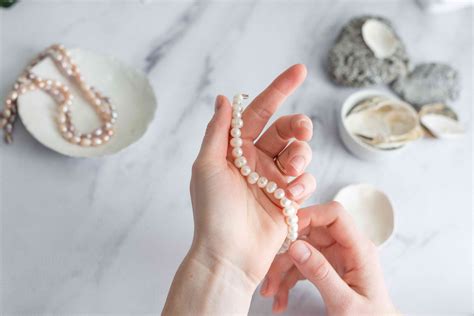 gently clean pearl jewelry