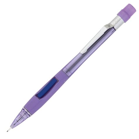 pentel quicker clicker mechanical pencil mm violet barrel