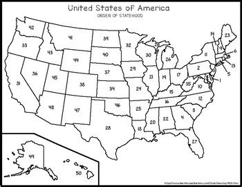 states printables map quiz game usa numbered map whitney