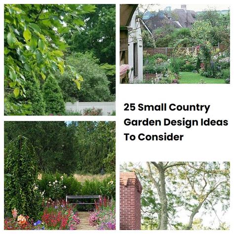 25 Small Country Garden Design Ideas To Consider Sharonsable
