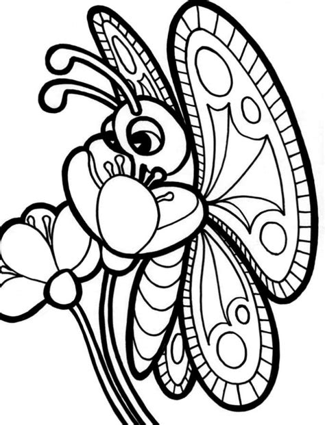 coloring pages flowers  butterflies coloring home