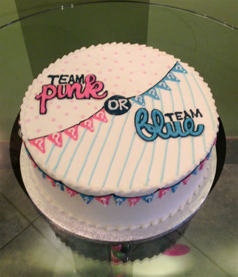 gender reveal layer cake classy girl cupcakes
