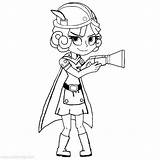 Clash Royale Musketeer sketch template