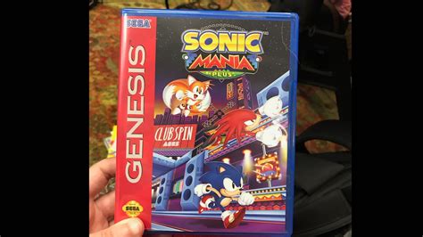 The Genesis Cover For Sonic Mania Plus Celebrates 90s