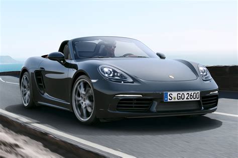porsche  boxster fully revealed  turbo flat  engines