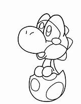 Yoshi Baby Getdrawings Drawing Coloring Pages sketch template