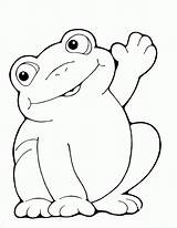 Animal Shapes Coloring Cut Popular Toad sketch template
