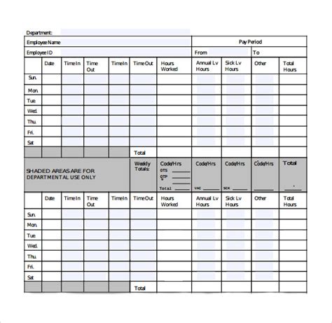 sample biweekly timesheet calculators sample templates