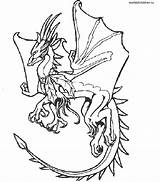 Dragon Coloring Pages Printable Dragons Fantasy Dessin Ausmalbilder Drachen Playmobil Popular Qui Colorier Coloringhome Choose Board sketch template