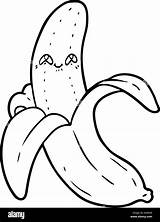 Banana Cartoon Happy Alamy Stock Crazy sketch template