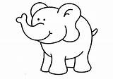 Elefante Elefantes Elefant Elefanten Schablone Reino Infantil Malvorlagen Malen Affefreund Niños Elephants Tiere Einfach Malvorlage Mucho Duda Cabe Hijos Circo sketch template