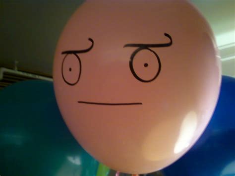 My Friend Requested We Draw Faces On Her Balloons No One