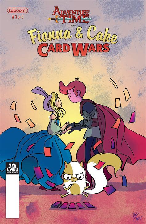 adventure time with fionna and cake card wars issue 3