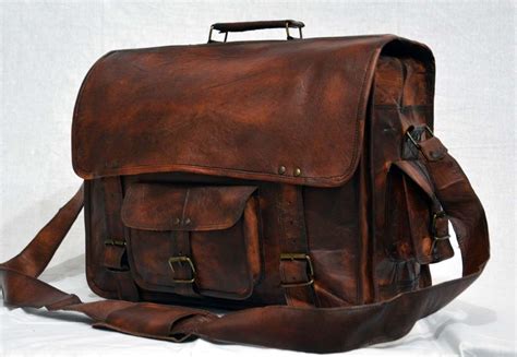 vintage leather bag  shree krishna handicraft vintage leather bag  udaipur id