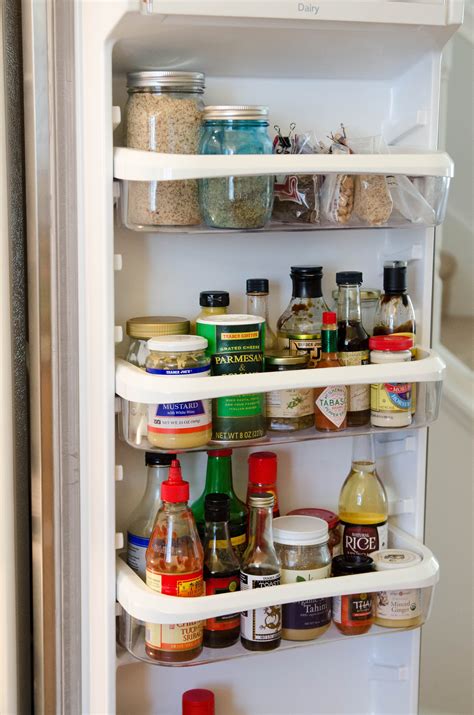 organize  refrigerator kitchn