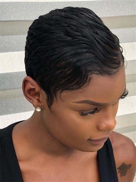 39 cool short sassy black hair styles new hairstyle for