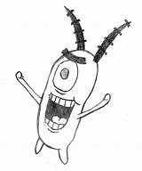 Plankton Coloring Face Happy Pages Drawing Getdrawings Netart Getcolorings Smiley sketch template