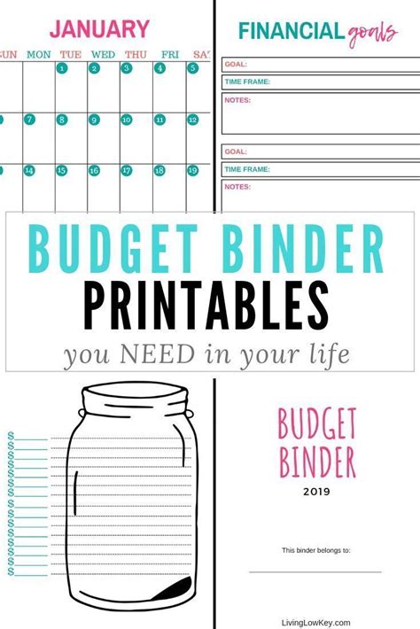 printable budget binder budget binder printables budget