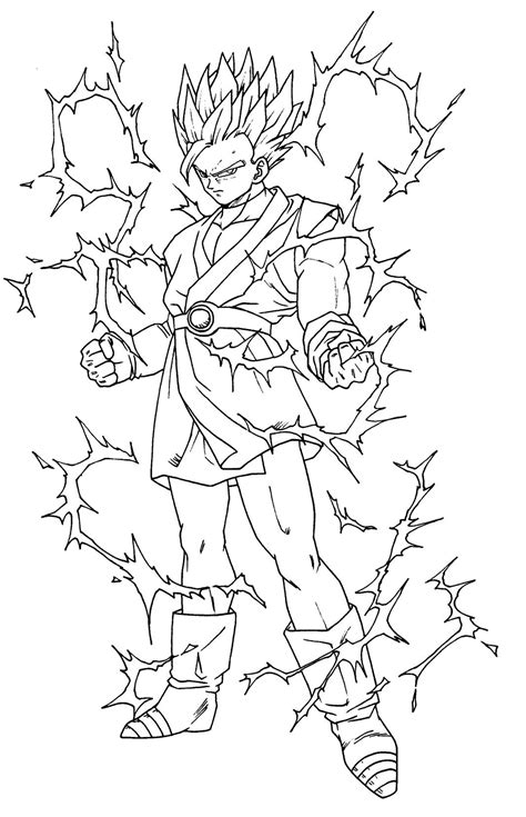 coloring page dragon ball   cartoons printable coloring pages