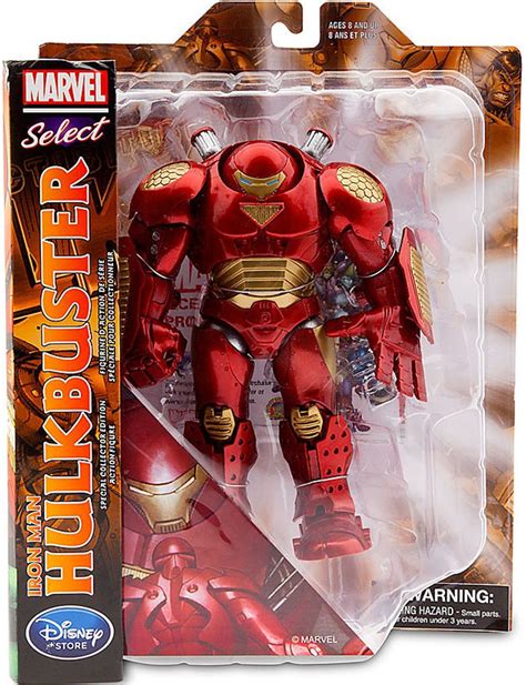 disney marvel avengers marvel select iron man hulkbuster exclusive  action figure toywiz