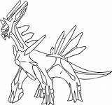 Pages Garchomp Coloring Pokemon Getdrawings sketch template