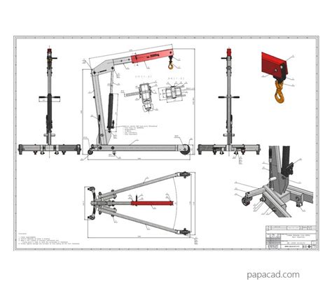 pin  diy foldable crane