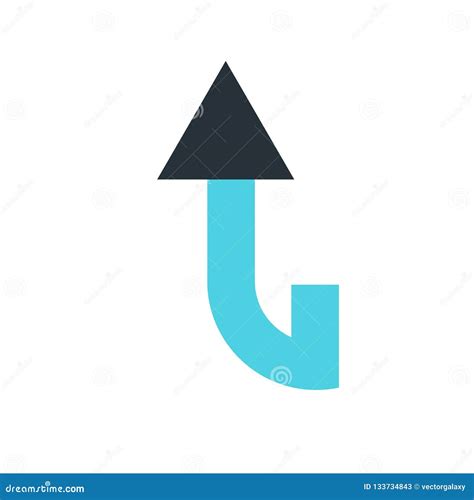 arrow icon vector sign  symbol isolated  white background  arrow logo concept stock