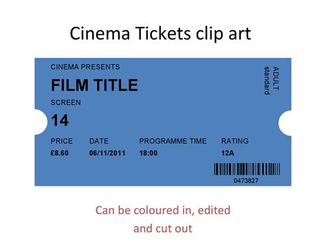 ticket template printable