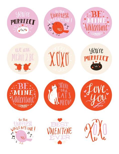 Valentine Day Stickers Printable Printable Word Searches