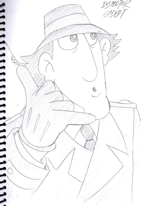 Inspector Gadget Sketch By Hank88 On Deviantart