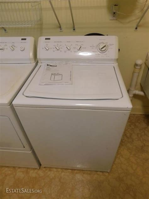 kenmore top load washing machine estatesalesorg