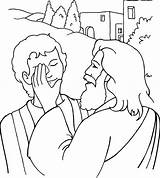 Miracles Jesus Coloring Pages Getcolorings sketch template