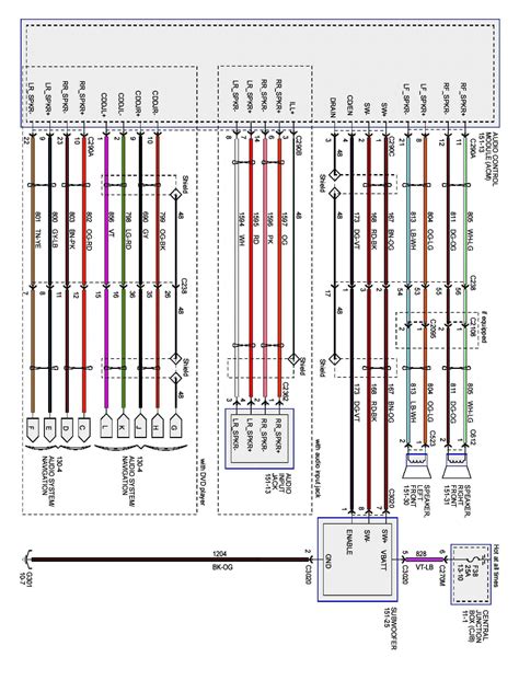 ford  trailer wiring harness diagram