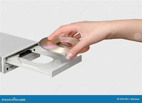 compact disk drive stock photo image  electronics expression