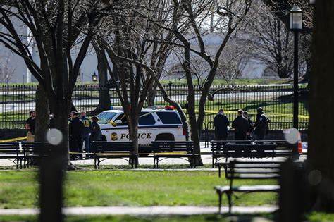 Man Fatally Shoots Himself Near White House Secret Service Says The