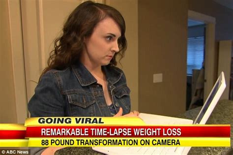 from 222lbs to 134lbs in five seconds woman documents her dramatic