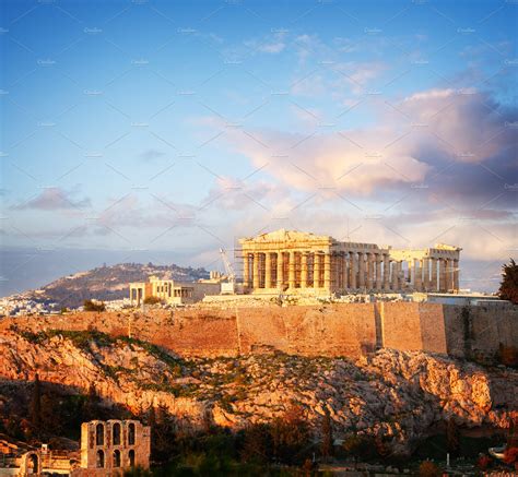 famous skyline  athens greece featuring athens greece  acropolis