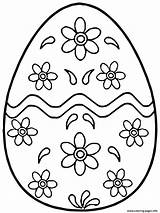 Coloring Ukrainian Egg Easter Pysanky Pages Printable sketch template