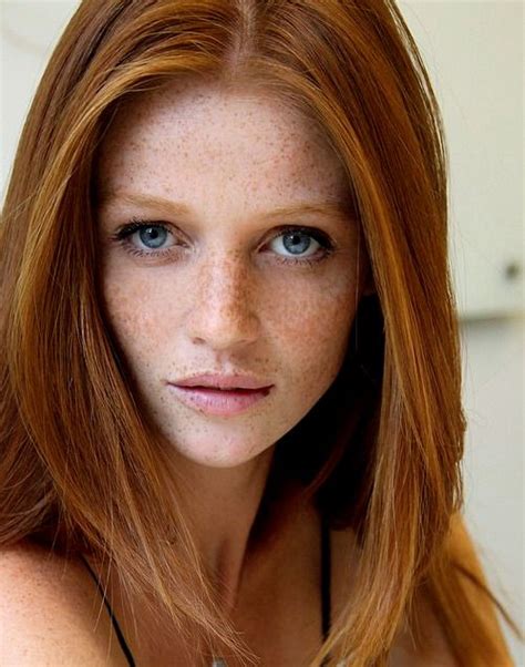 Cintia Dicker Red Hair Blue Eyes Redheads Freckles