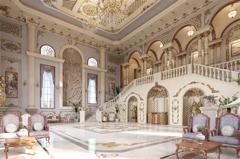 luxury classic hotel lobby  behance