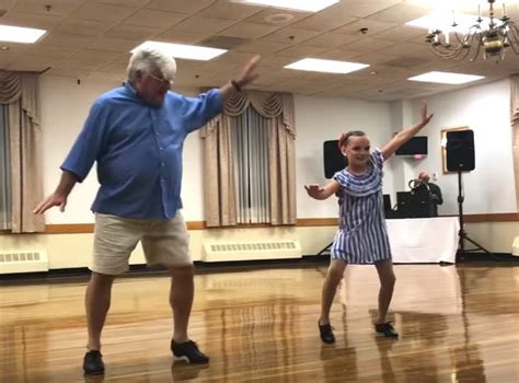 girl wants grandpa to dance for her recital and their moves drive the