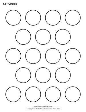 printable circles tims printables