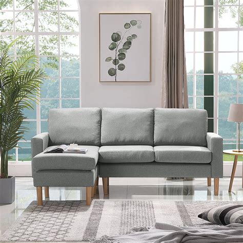 veryke modern convertible sectional sofa beds sofa couch  small