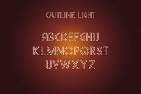 neon lights  font