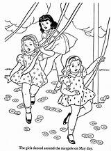 Coloring Pages Happy Printable Color Print Colouring Scribblefun Sheets Included Group Size Girls Girl Dancing Choose Board sketch template