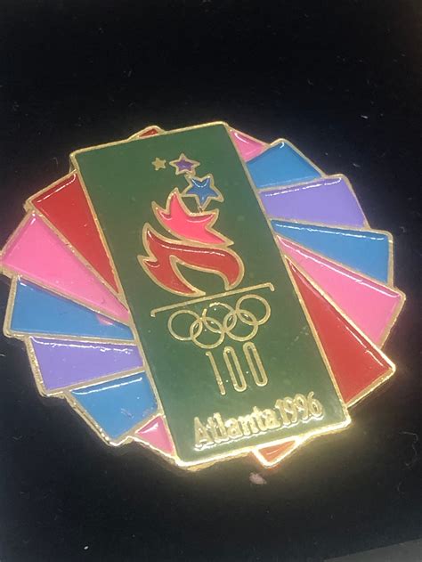 1996 Official Olympics Pin Set Classic Collector Atlanta Etsy