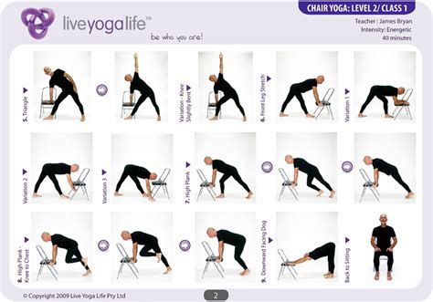 yoga   chair complete set classes     yoga life