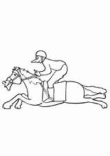 Rennpferd Ausmalbilder Pferde Pferd Ausmalbild sketch template