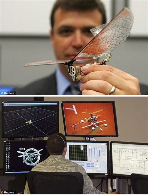 military insect drones powered  labview visual programming language robot writing